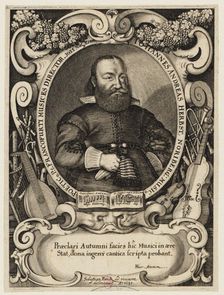 Portrait of the composer Johann Andreas Herbst (1588-1666), 1635
