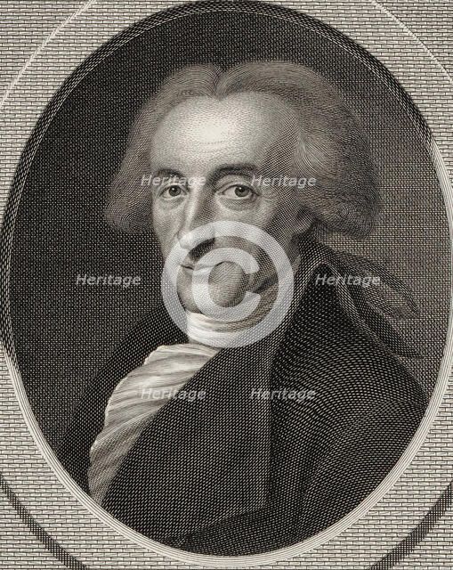 Portrait of the composer Johann Anton André (1775-1842). Creator: Lips, Johann Heinrich (1758-1817).