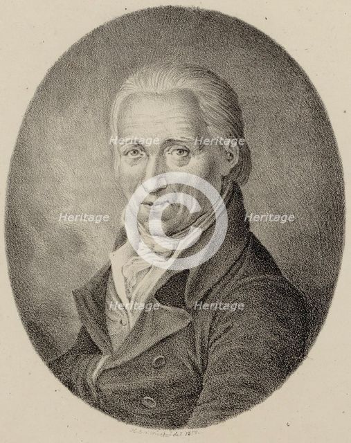 Portrait of the Composer Johann Baptist Wanhal (1739-1813) , 1817. Creator: Winter, Heinrich Eduard von (1788-1825).