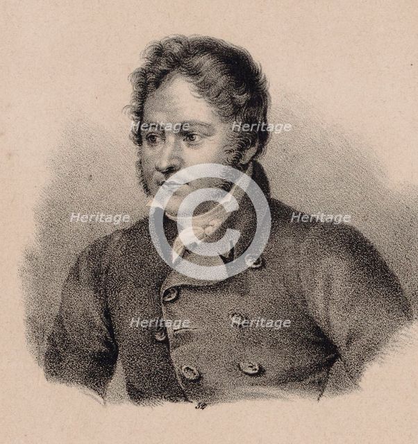 Portrait of the Composer Johann Bernhard Logier (1777-1846). Creator: Anonymous.