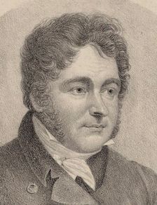 Portrait of the Composer Johann Bernhard Logier (1777-1846). Creator: Fricke, Friedrich August (1784-1858)