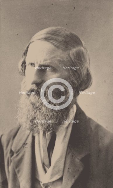 Portrait of the composer Johann Christian Hauff (1851-1929), .