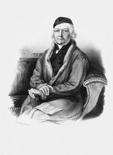 Portrait of the Composer Johann Christian Heinrich Rinck (1770-1846). Creator: Anonymous