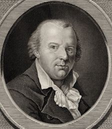 Portrait of the composer Johann Friedrich Reichardt (1752-1814) , 1796. Creator: Henry, Susanne (1763-1819)