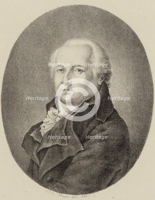 Portrait of the composer Johann Friedrich Reichardt (1752-1814) , 1816. Creator: Winter, Heinrich Eduard von (1788-1825).
