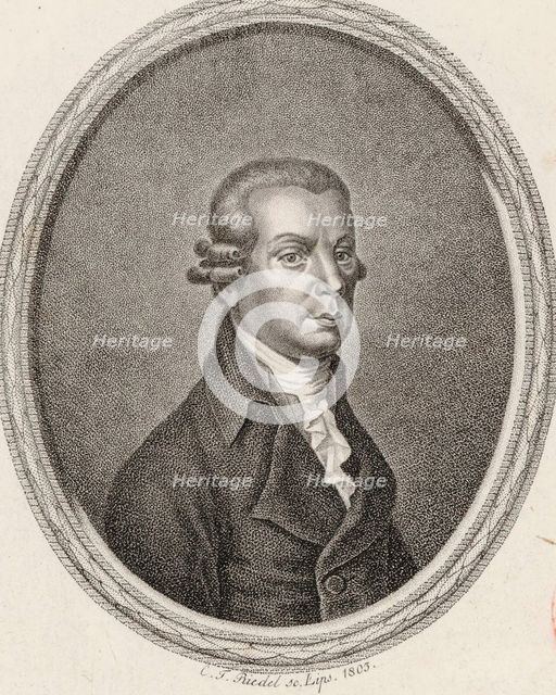 Portrait of the composer Johann Georg Albrechtsberger (1736-1809), 1803.