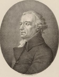 Portrait of the composer Johann Gottlieb Naumann (1741-1801) , 1816. Creator: Winter, Heinrich Eduard von (1788-1825)