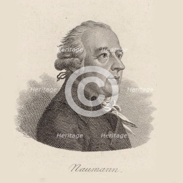 Portrait of the composer Johann Gottlieb Naumann (1741-1801). Creator: Bolt, Johann Friedrich (1769-1836).