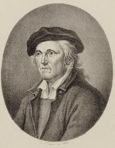 Portrait of the Composer Johann Philipp Kirnberger (1721-1783) , 1815. Creator: Winter, Heinrich Eduard von (1788-1825)