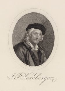Portrait of the Composer Johann Philipp Kirnberger (1721-1783). Creator: Bollinger, Friedrich Wilhelm (1777-1825)