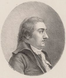 Portrait of the Composer Johann Rudolf Zumsteeg (1760-1802) , 1826. Creator: Heckel, Johann Christoph (1792-1858)