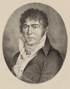 Portrait of the Composer Johannes Simon Mayr (1763-1845) , 1817. Creator: Winter, Heinrich Eduard von (1788-1825)