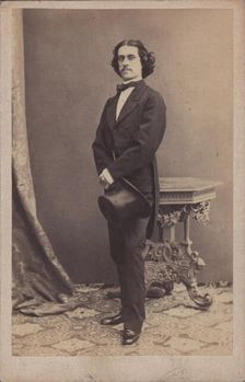 Portrait of the composer Josef Strauss (1827-1870). Creator: Schrank, Ludwig (1828-1905)