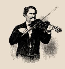 Portrait of the composer Joseph Gungl (1810-1889), 1874