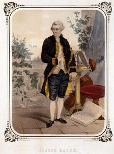 Portrait of the composer Joseph Haydn (1732-1809). Creator: Anonymous