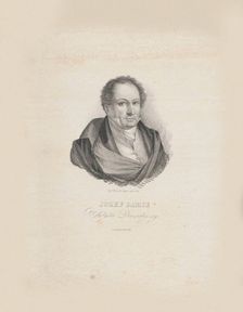 Portrait of the Composer Józef Damse (1789-1852) , 1840. Creator: Glowacki, Jozef Hilary (1779-1858)