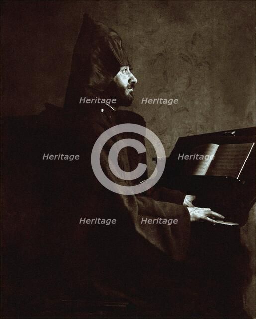 Portrait of the composer Komitas (1869-1935), 1906. Creator: Anonymous.