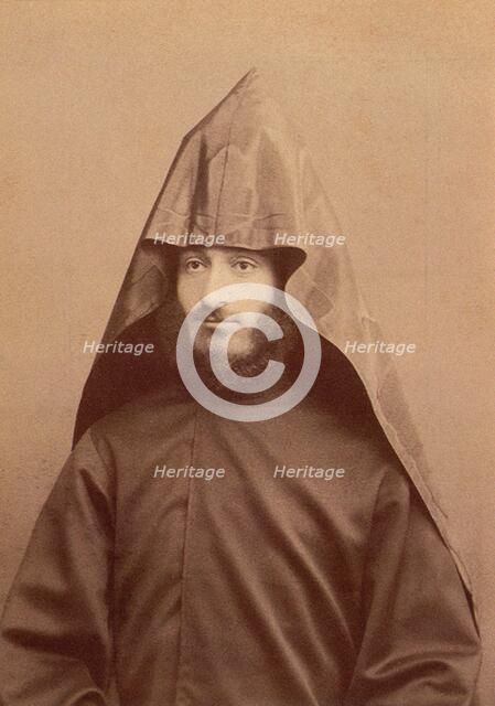 Portrait of the composer Komitas (1869-1935), End 1890s. Creator: Anonymous.