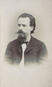 Portrait of the Composer Konstantin Karlovich Albrecht (1836-1893), 1870s-1880s