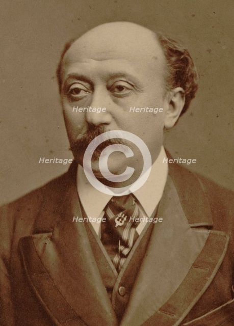 Portrait of the composer Luigi Arditi (1822-1903), 1875.