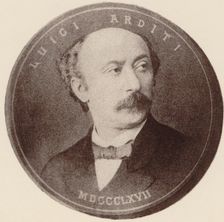 Portrait of the composer Luigi Arditi (1822-1903), 1897