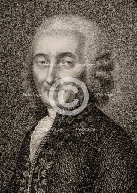 Portrait of the composer Luigi Boccherini (1743-1805), 1814.