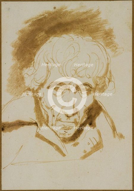 Portrait of the composer Luigi Cherubini (1760-1842).