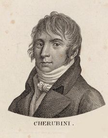 Portrait of the composer Luigi Cherubini (1760-1842)