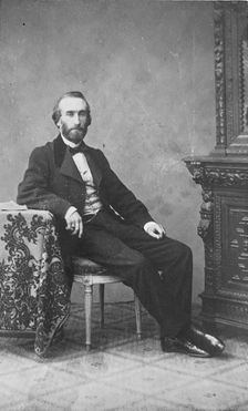 Portrait of the composer Léon Gastinel (1823-1906), 1865. Creator: Carjat, Étienne (1828-1906)