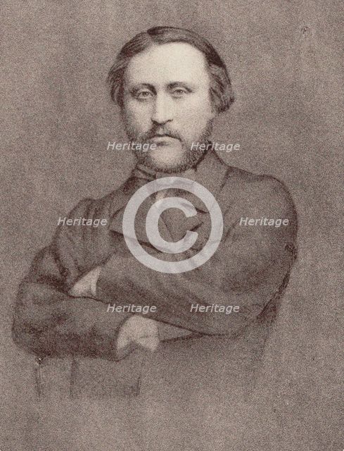 Portrait of the Composer Léon Kreutzer (1817-1868). Creator: Anonymous.