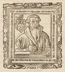 Portrait of the Composer Leonhard Paminger (1495-1567), 1573. Creator: Anonymous