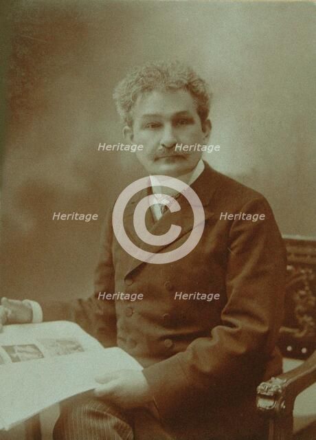 Portrait of the composer Leos Janacek (1854-1928), 1904. Creator: Anonymous.