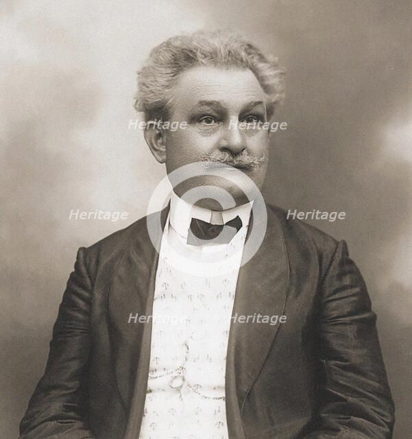 Portrait of the composer Leos Janacek (1854-1928). Creator: Anonymous.