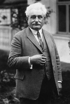 Portrait of the composer Leos Janacek (1854-1928). Creator: Anonymous