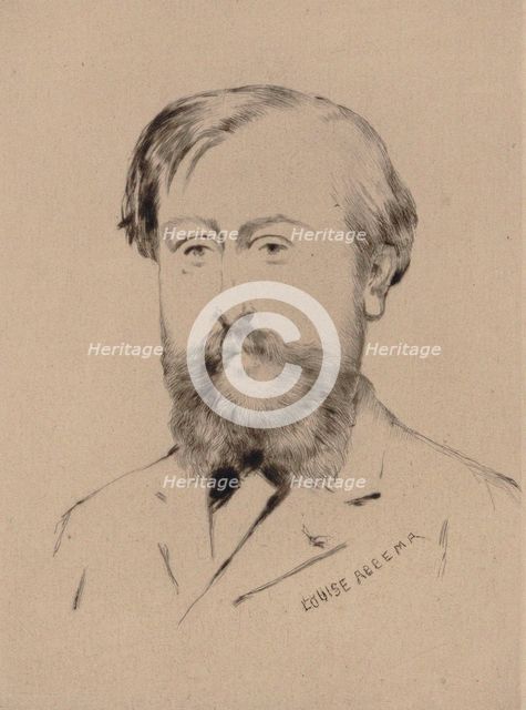 Portrait of the composer Léo Delibes (1836-1891).