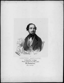 Portrait of the composer Lodovico Baccilieri