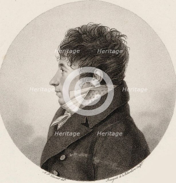 Portrait of the composer Louis Adam (1758-1848), 1810.