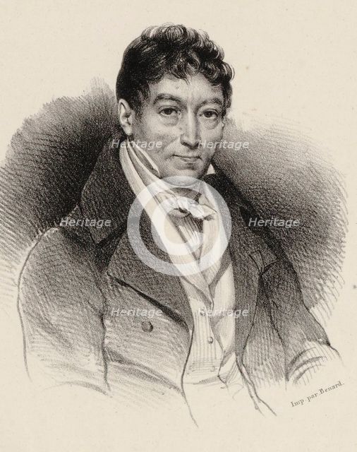 Portrait of the composer Louis Adam (1758-1848), 1834.