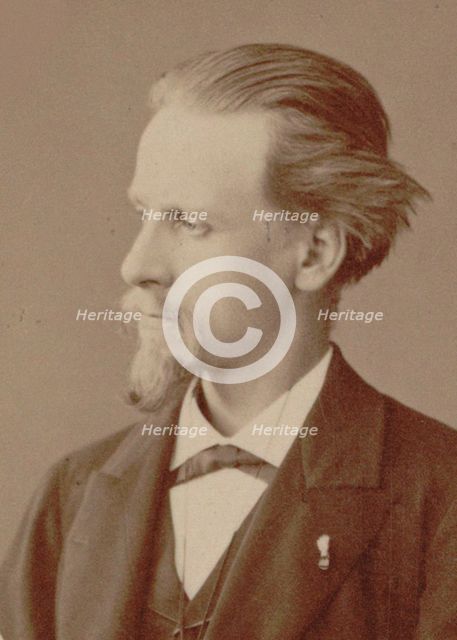 Portrait of the composer Louis Albert Bourgault-Ducoudray (1840-1910), 1888.