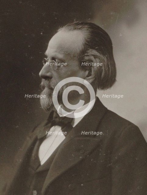 Portrait of the composer Louis Albert Bourgault-Ducoudray (1840-1910).