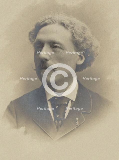 Portrait of the composer Louis Diémer (1843-1919), 1896. Creator: Photo studio W. Lacroix, Nice  .