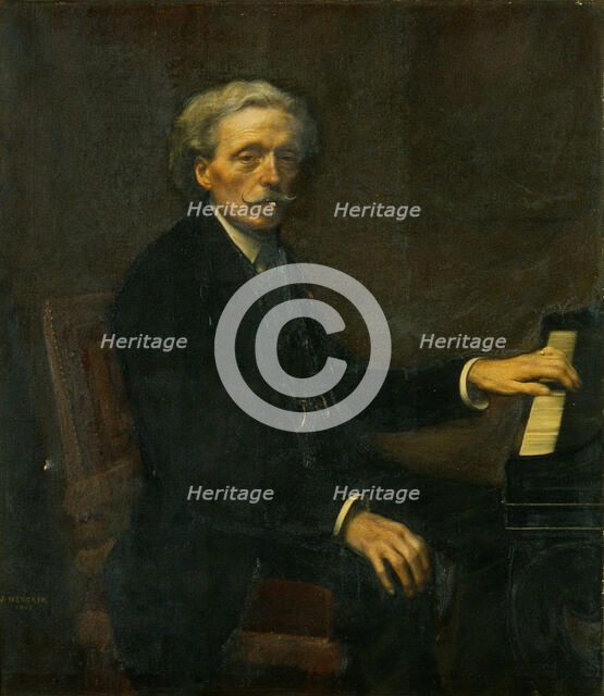 Portrait of the composer Louis Diémer (1843-1919), 1908.
