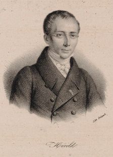Portrait of the composer Louis-Joseph-Ferdinand Hérold (1791-1833), 1825