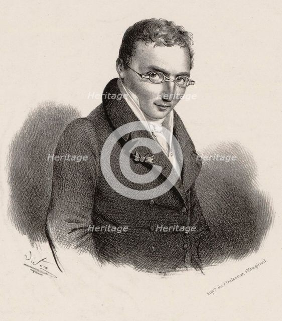 Portrait of the composer Louis-Joseph-Ferdinand Hérold (1791-1833), c. 1830.