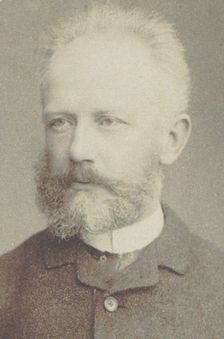 Portrait of the composer Pyotr Ilyich Tchaikovsky (1840-1893), 1884