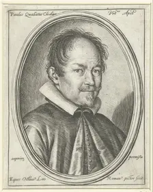 Portrait of the Composer Paolo Quagliati (c. 1555-1628), 1623. Artist: Leoni, Ottavio Maria (1578-1630)