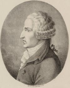 Portrait of the composer Pasquale Anfossi (1727-1797), 1817