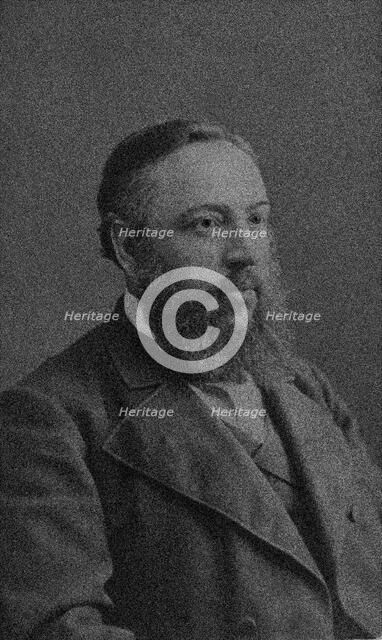 Portrait of the composer Pavlo Chubynsky (1839-1884). Creator: Anonymous.