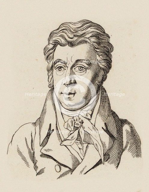 Portrait of the Composer Peter von Winter (1754-1825) , ca 1820. Creator: Anonymous.