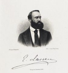 Portrait of the composer, pianist and conductor Eduard Lassen (1830-1904). Creator: Weger, August (1823-1892)